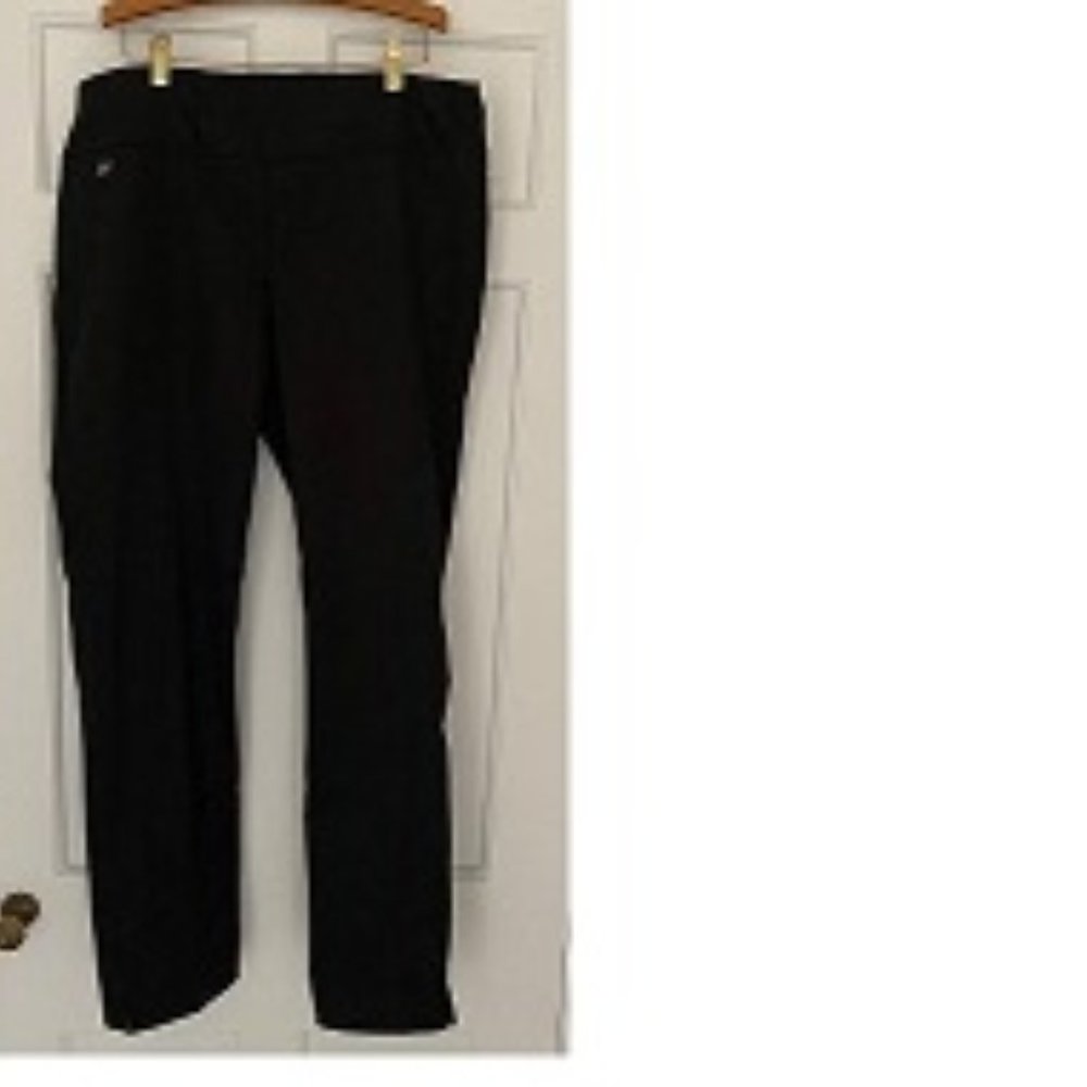 Lisette L Montreal Black Skinny Leg Pants Size 14